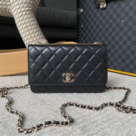 chanel trendy cc wallet on chain shorter strap|Wallets on Chain .